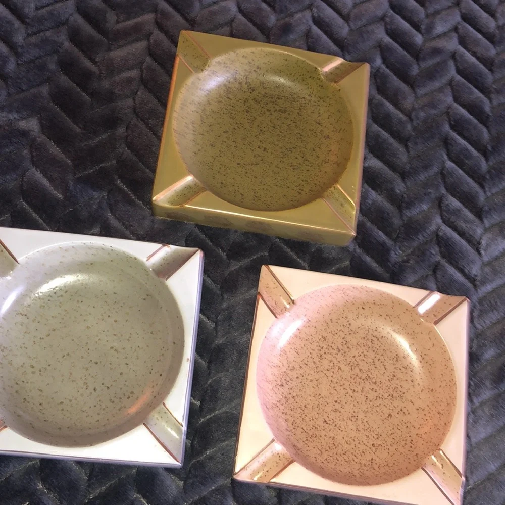 Vintage Inarco Trinket Dish Ashtray decor‎ Lot (3)